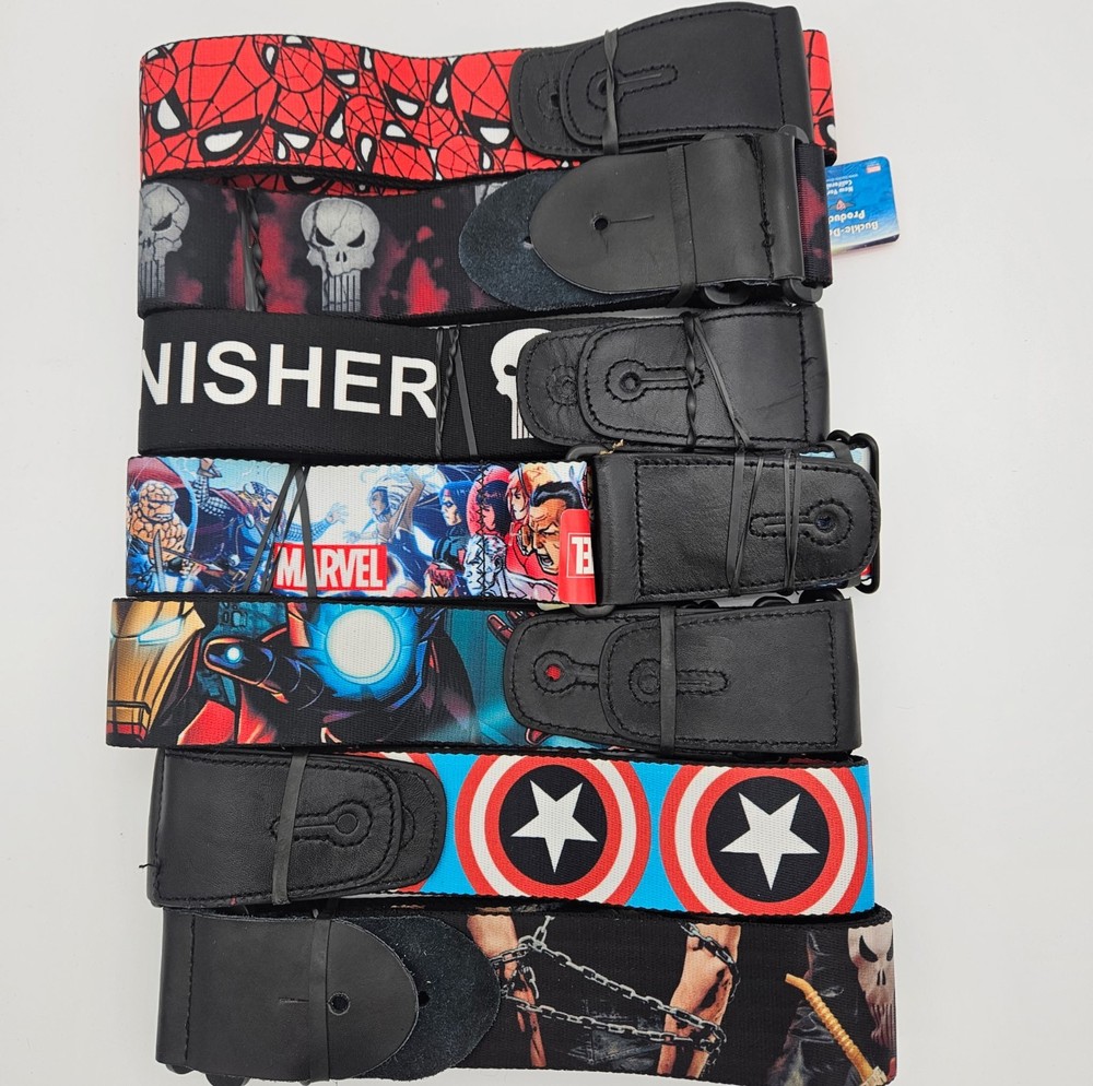 Buckle Down Marvel Iron Man Guitar Strap