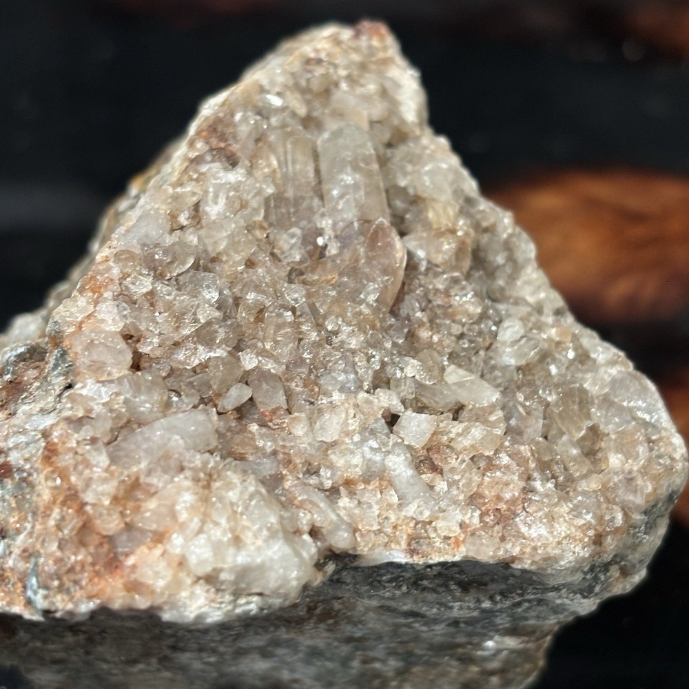 smokey quartz gold ore specimen