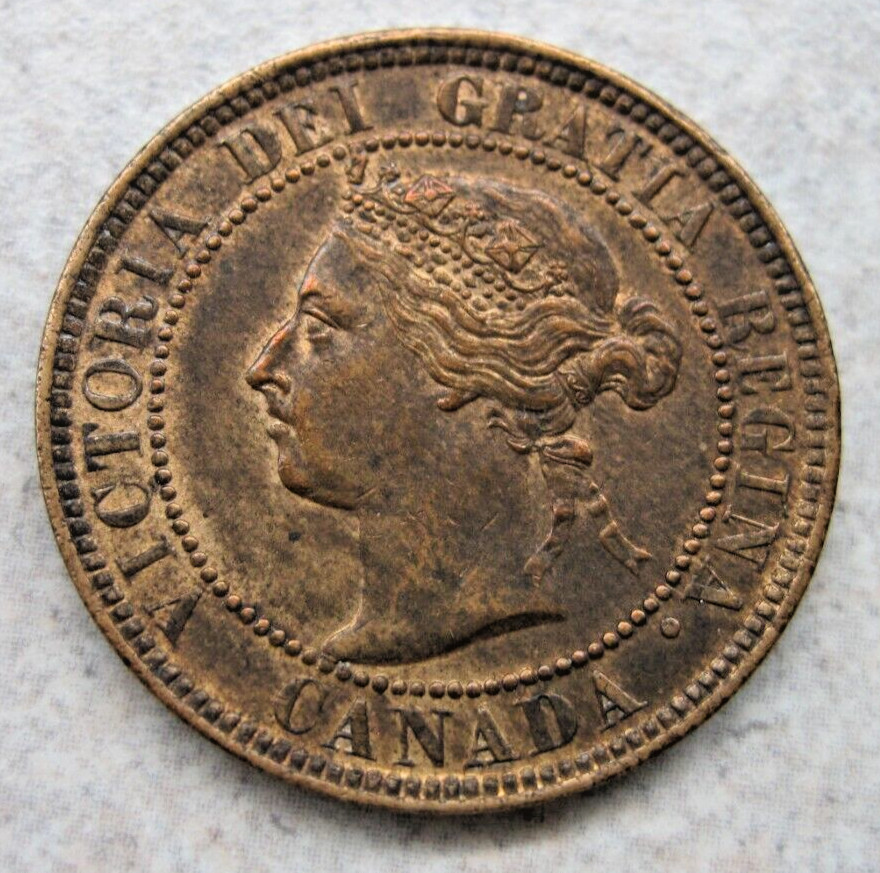 1901 Canada Large Cent Uncirculated RB