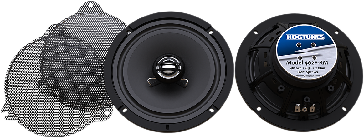 Hogtunes 6.5" Replacement Speakers 462F-RM Front