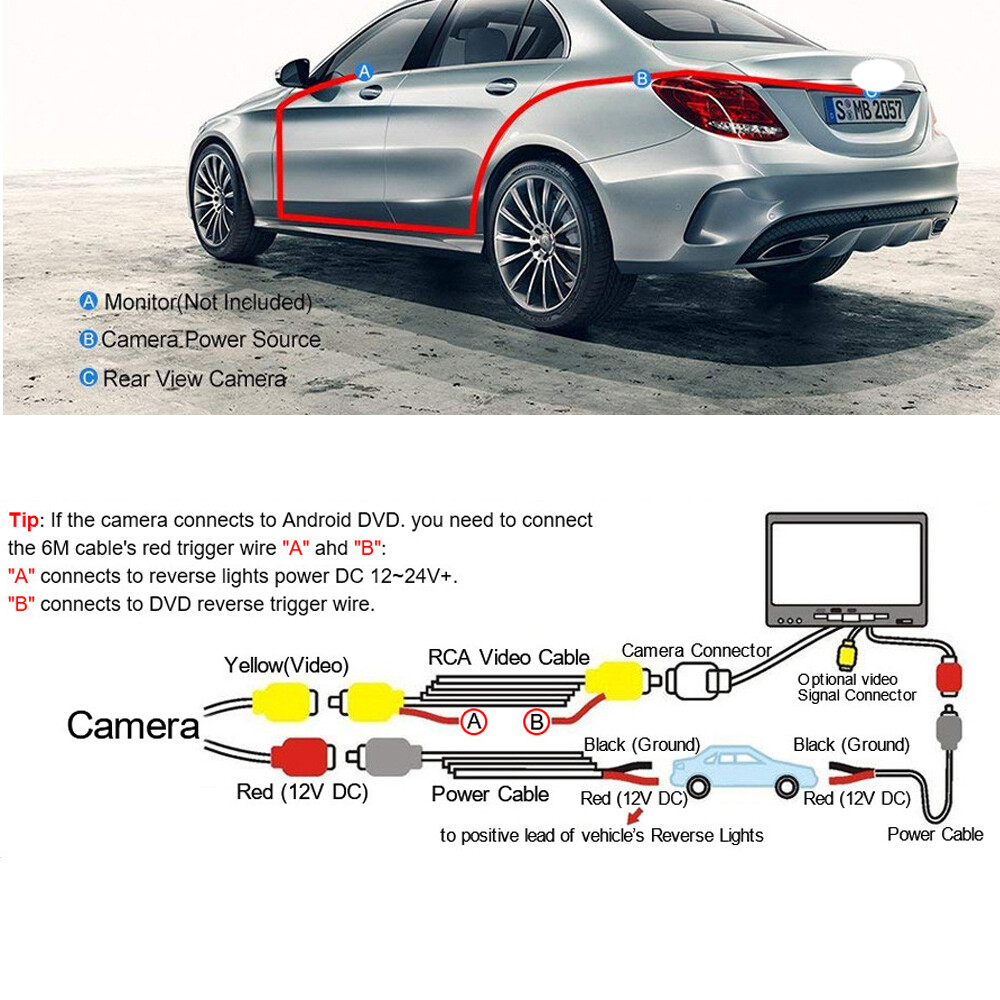 AHD 1080P 170° Car Rear View Camera for BMW E60 E39 E90 E82 E61 X1 E84 X5 E70