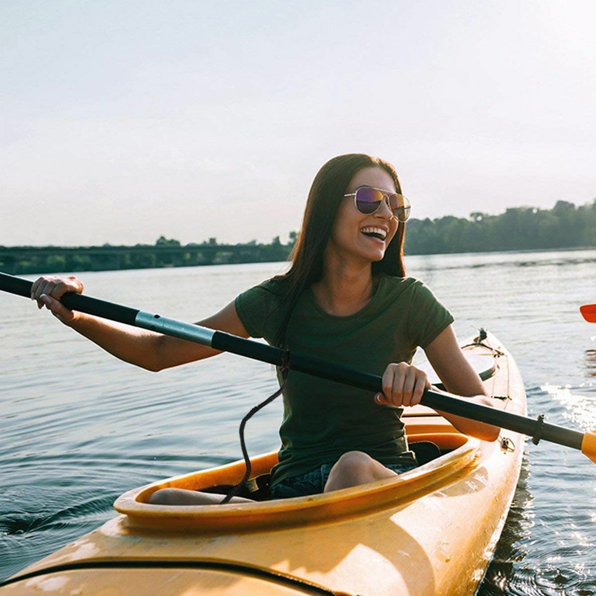 2x Kayak Canoe Elastic Paddle Leash Safety Fishing Rod Lanyard Accessories Rope