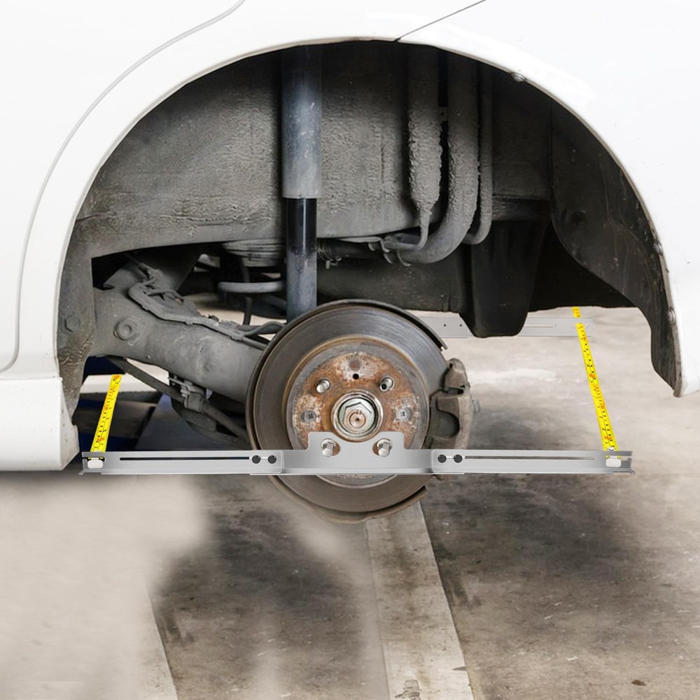 2PCS Wheel Alignment Tool Heavy Duty Toe Alignment Tool Plates Front End Alig...