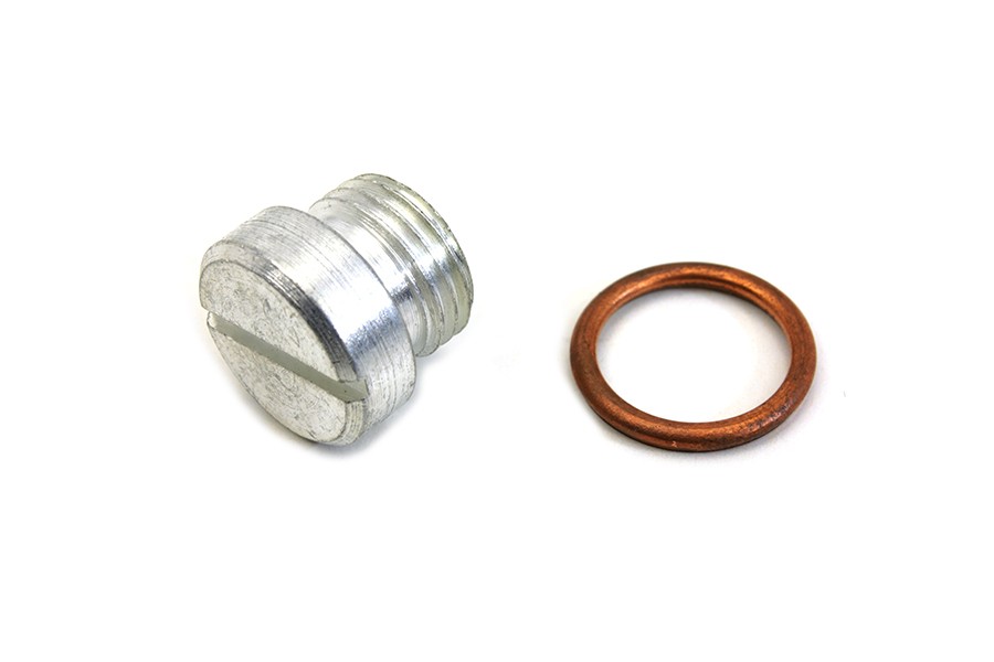 Oil Pump Screen Plug Cadmium for Harley-Davidson