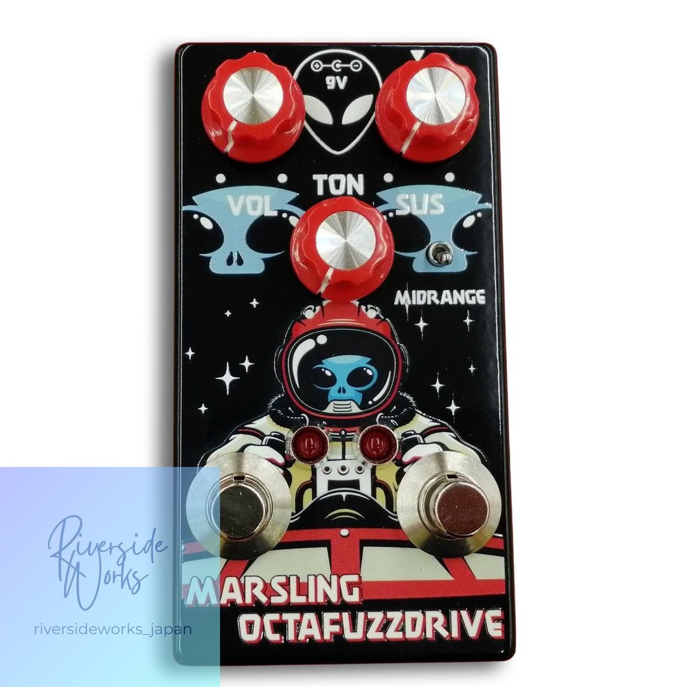 MARSLING Octafuzzdrive Fuzz Effects Pedal for Guitar