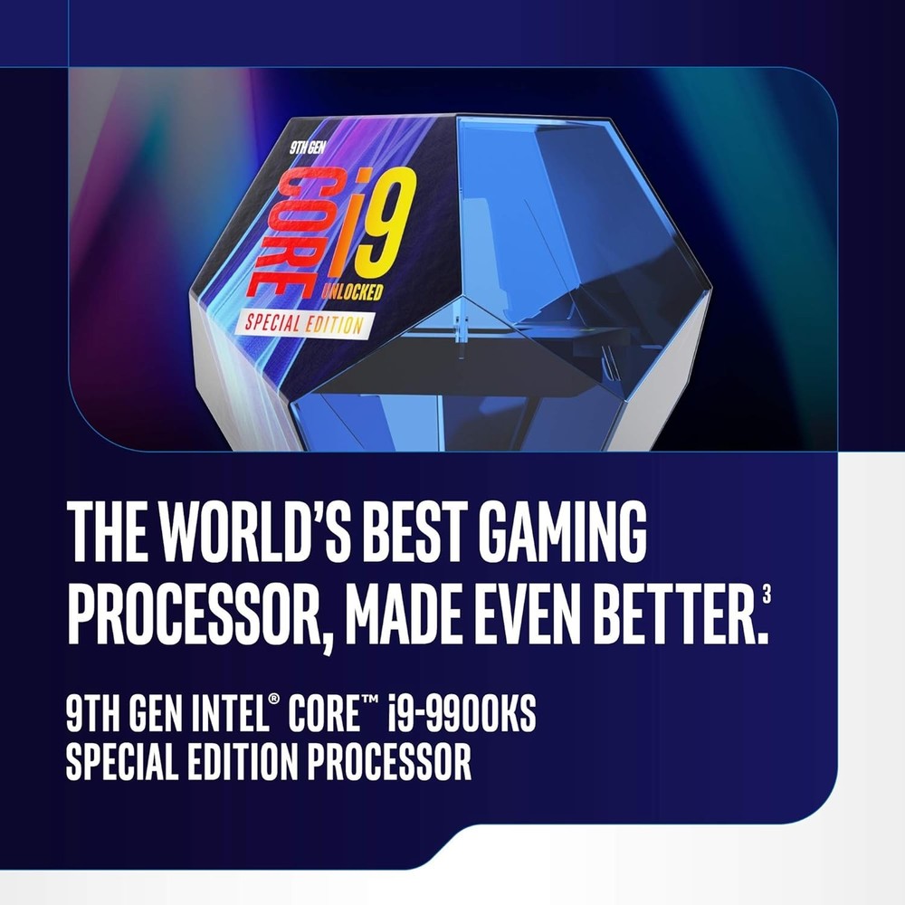 Intel Core i9-9900KS 4.0GHz (5 GHz MAX) 8-Core 16-Threads LGA1151 CPU Processor