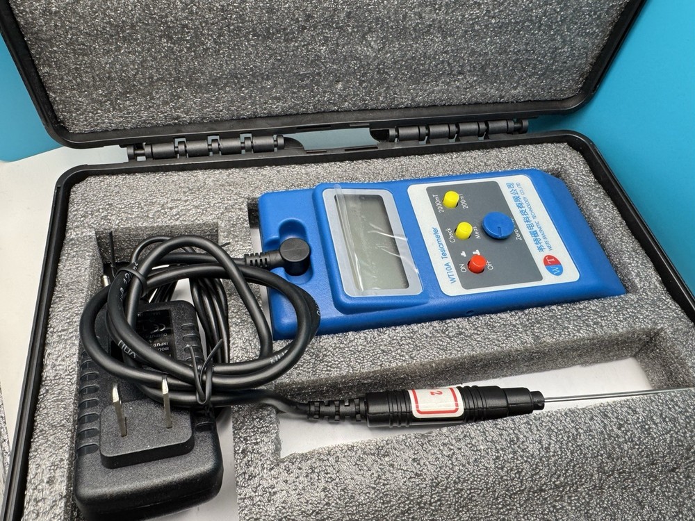 ONE WT10A LCD Tesla Meter Gaussmeter Surface Magnetic Field Tester+Ns Function