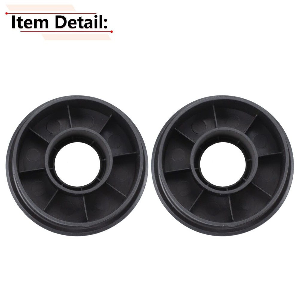 2pcs Center Console Cup Holder Insert Mat 3.11" Deep