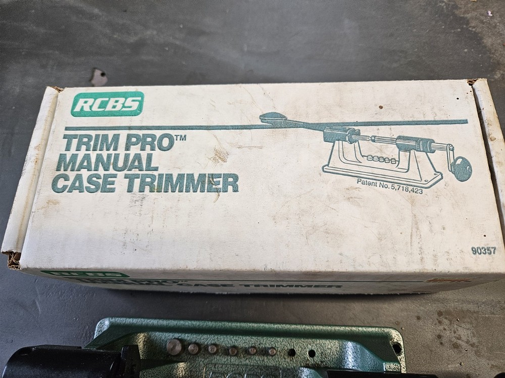 RCBS TrimPro Case Trimmer with Pilots & Deburring Tool Reloading