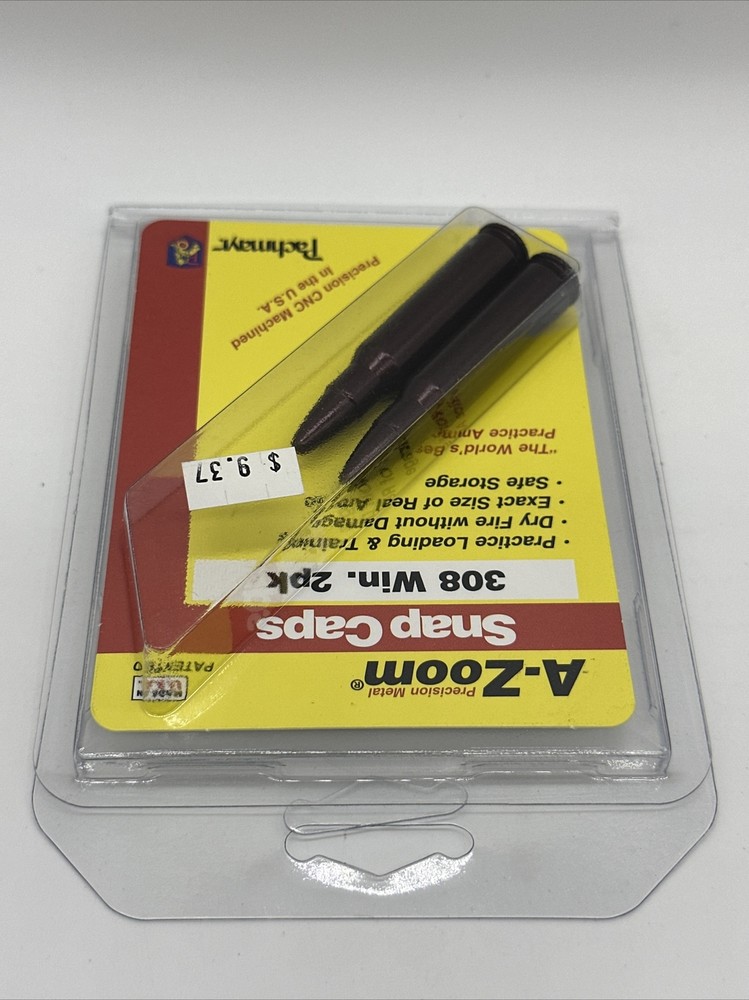 A-Zoom Precision Metal Snap Caps 308 Win. (2pk)