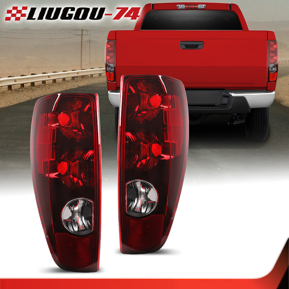 Fit For 2004-2012 Chevy Colorado GMC Canyon Tail Lights Lamps Replacement Set