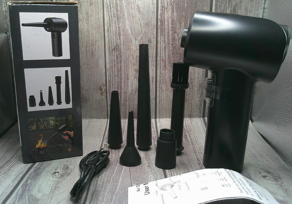 Air Duster with Attachments, NOB