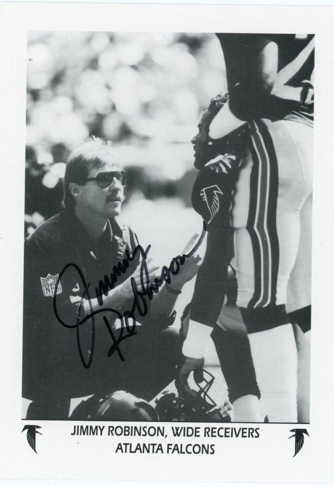 Jimmy Robinson - Signed B&W Photograph