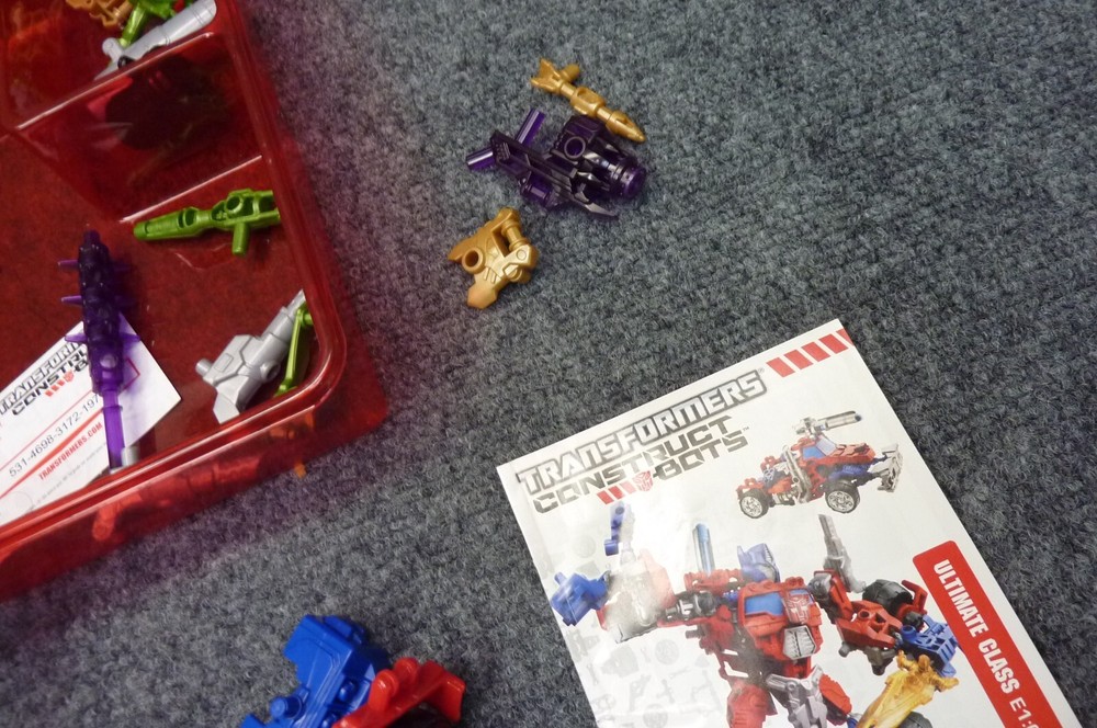 Optimus Prime Transformers Construct Hasbro Figure