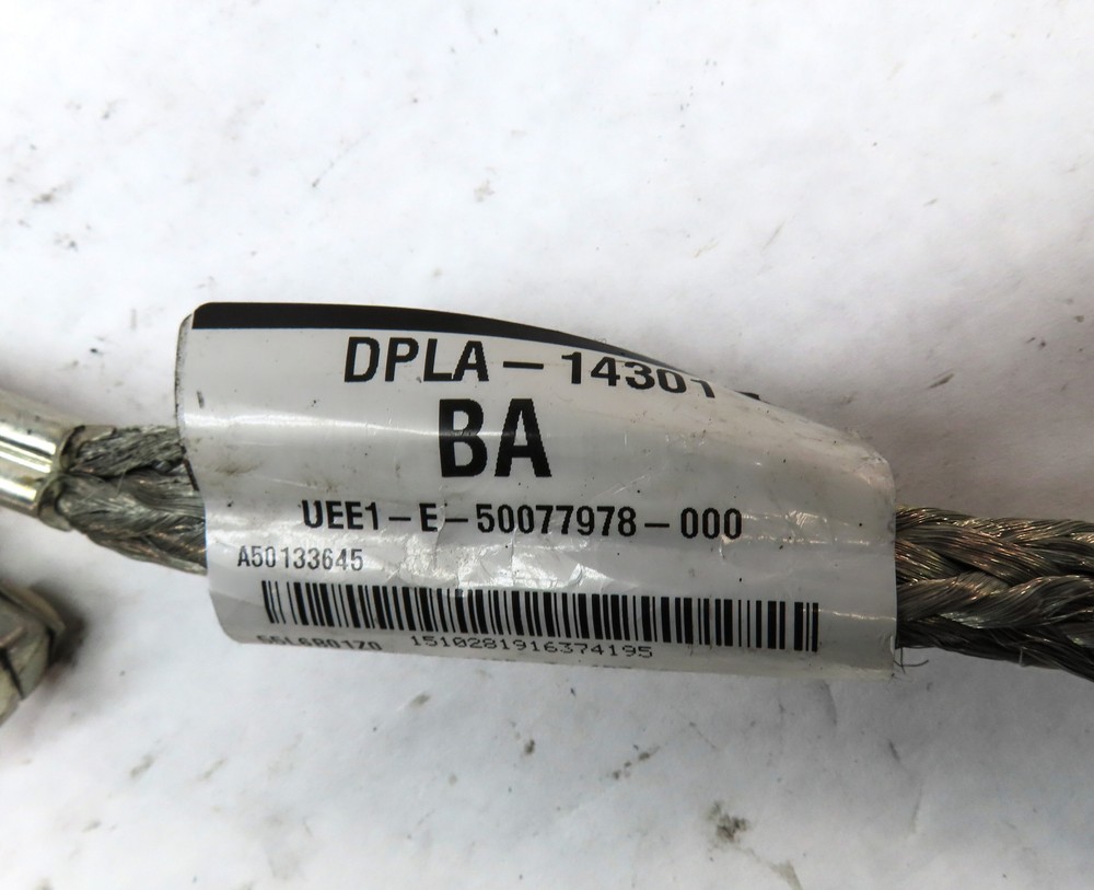 2016 LAND RANGE ROVER (L405) 5.0L SUPER ENGINE NEGATIVE BATTERY CABLE