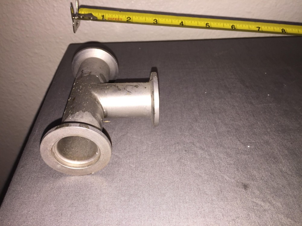 Veeco Vacuum Pump Tee Elbow - Used