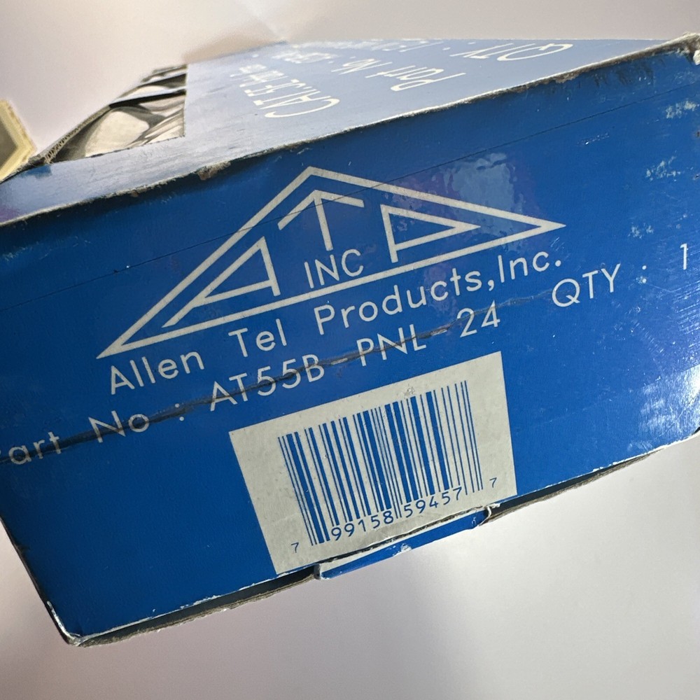 Allen Tel CAT.5E 24 Port Patch Panel (AT55B-PNL-24) - New