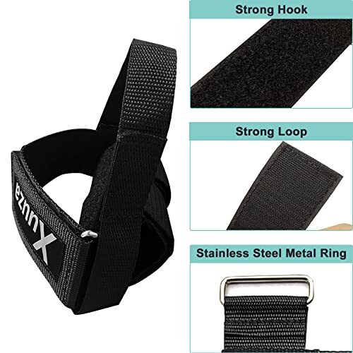 2 Pack Adjustable Foot Weight Ankle Straps Working Out Dumbbell Attachment