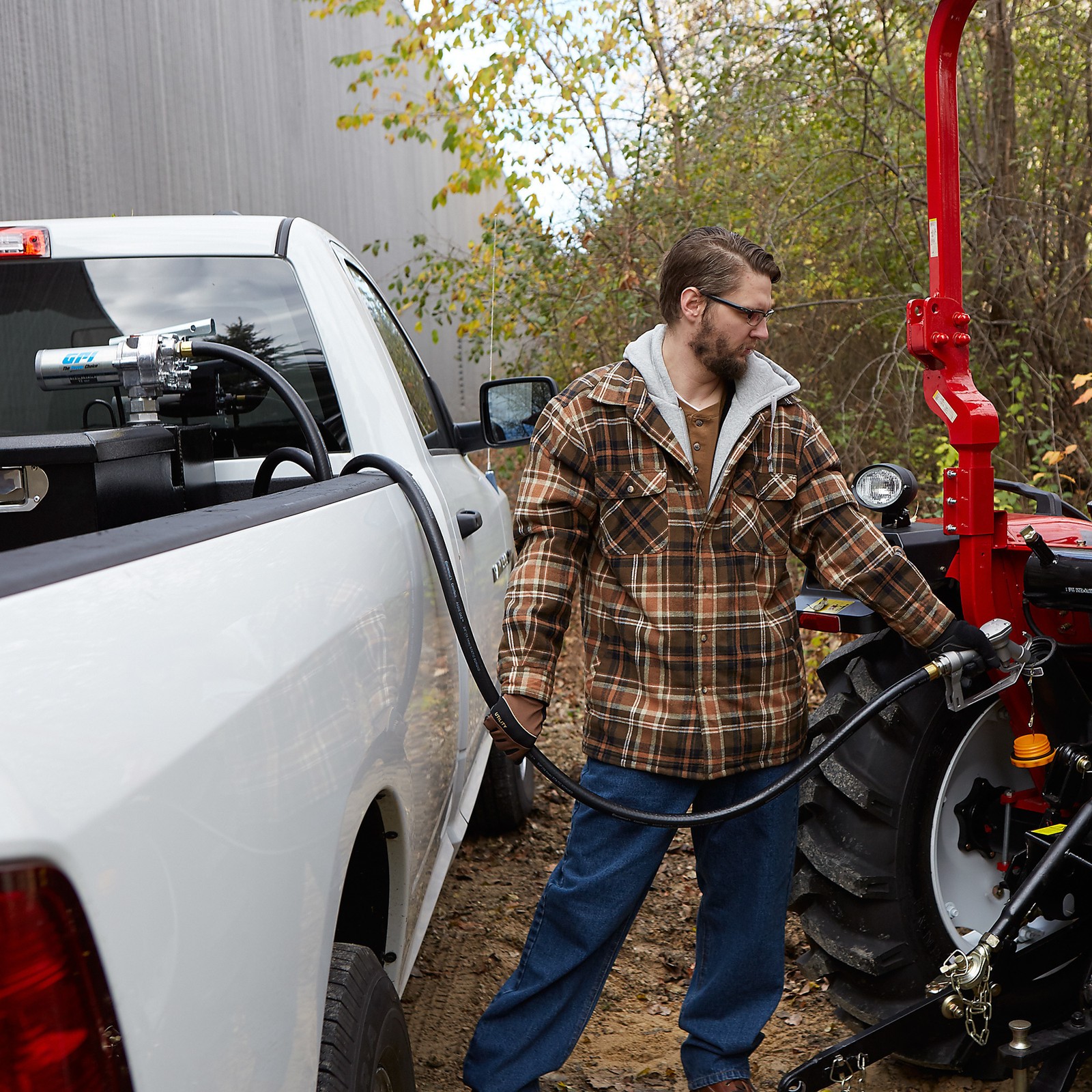 Better Built Steel Diesel Fuel Transfer Tank Toolbox Combo With GPI 12V Fuel