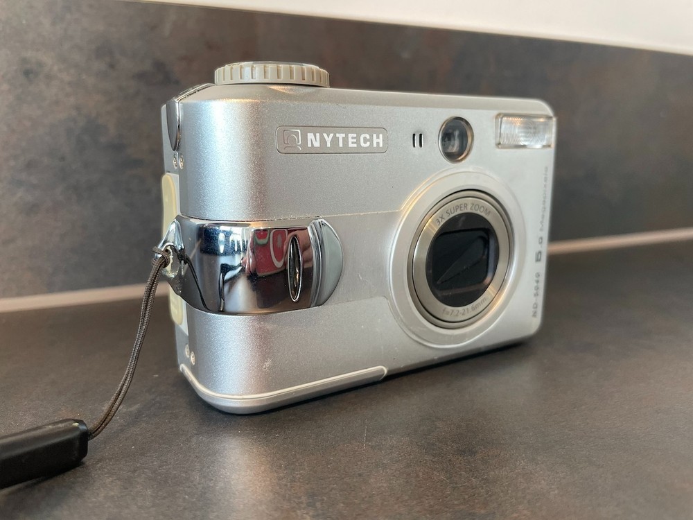 Nytech ND-5040 Digital Camera 5.0MP SILVER, Tested & Working