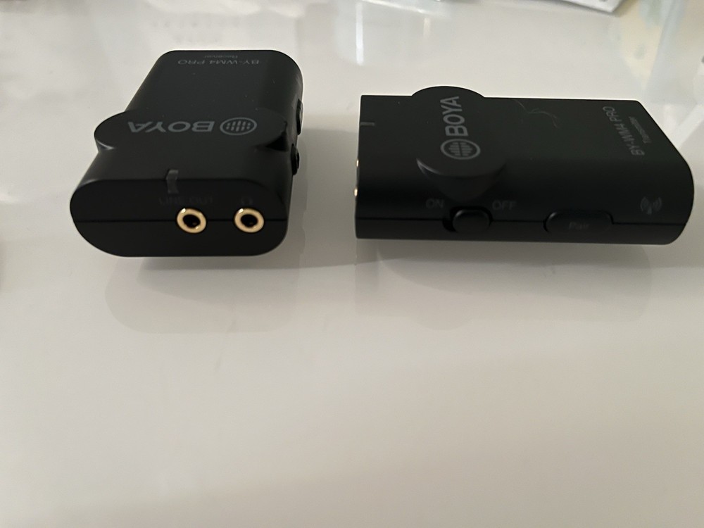 BOYA BY-WM4 PRO Wireless Lavalier Microphone System, Omnidirectional, Universal