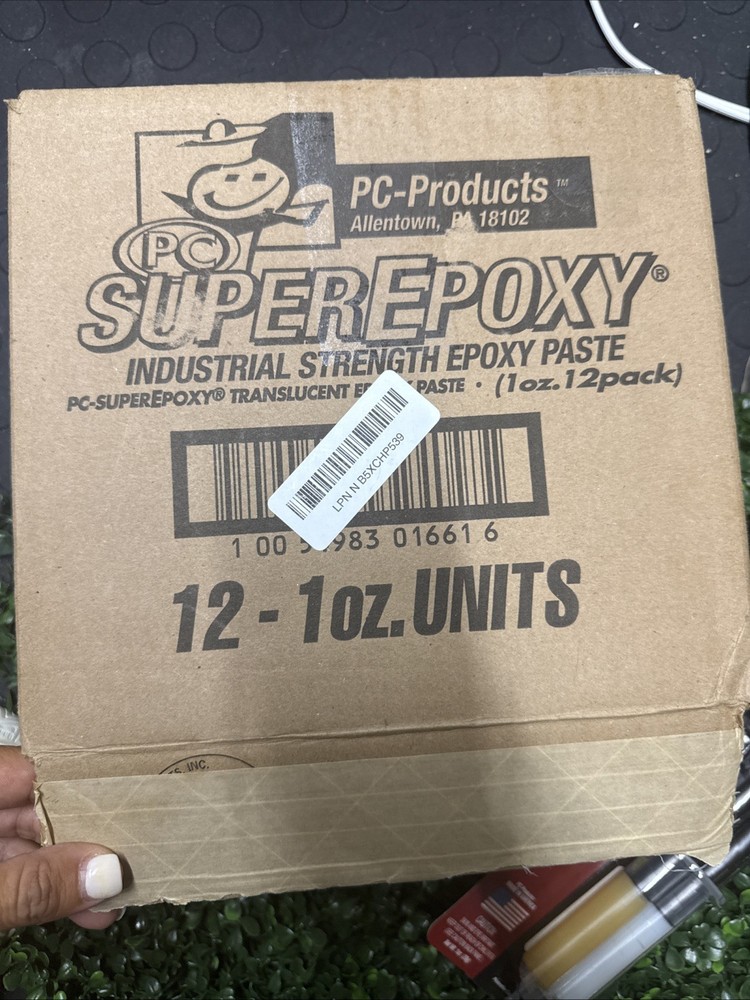 12 PACK ! PC-SUPEREPOXY® Past Epoxy 1 OZ Kit