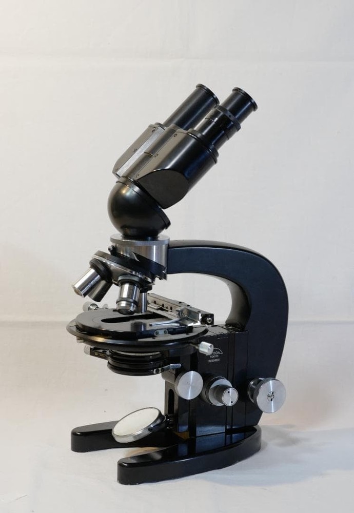 microscope antique collectible Chiyoda Microscope's "Model Lbi