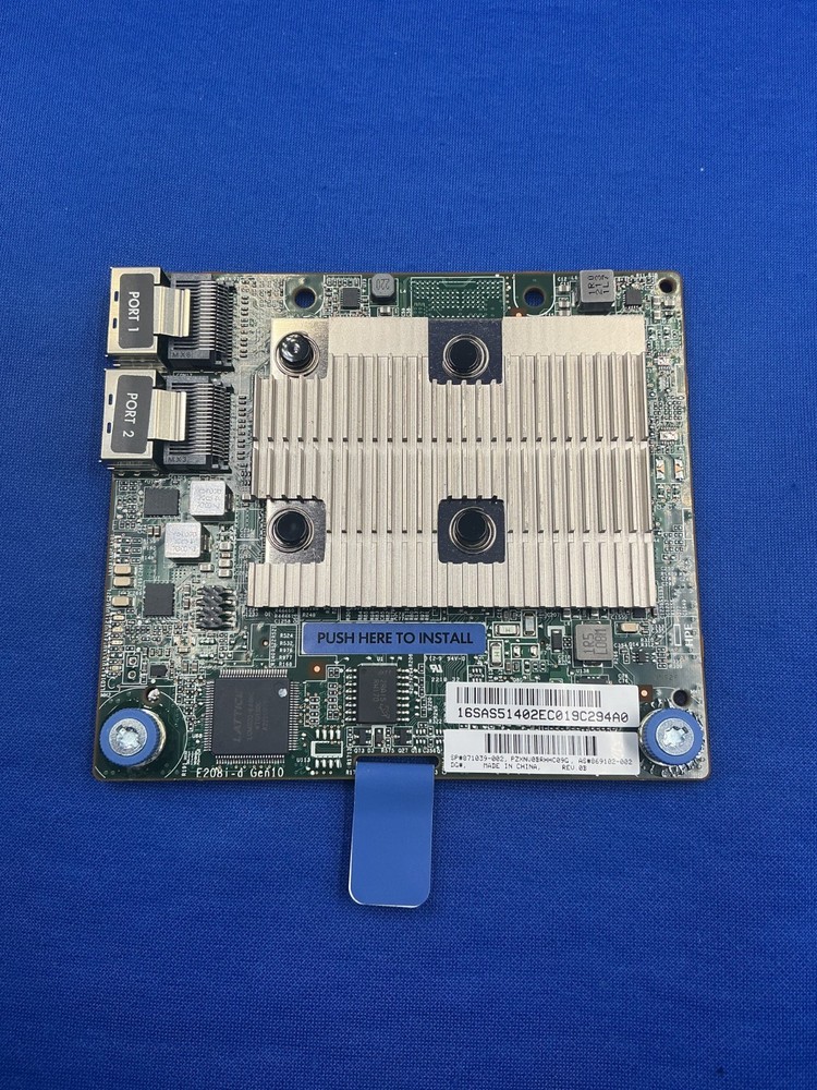 869079-B21 HPE SMART ARRAY E208I-A SR GEN10 12G SAS MODULAR LH CONTROLLER