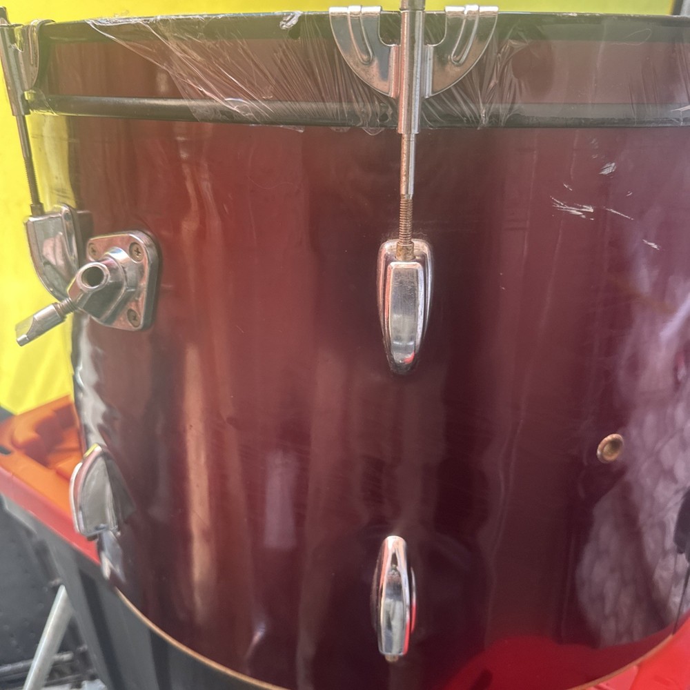 Sunlite drum, likely a floor tom or a bass drum, based