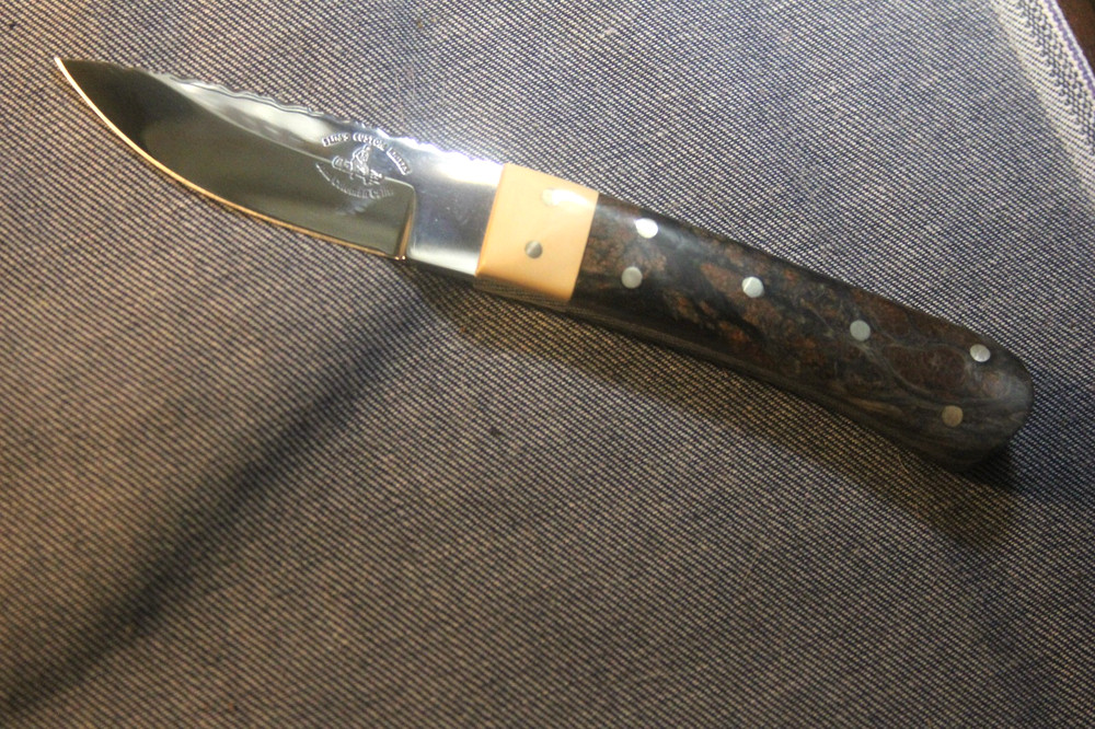 HAND MADE KNIFE BY JOHN "SLIM" COLEMAN