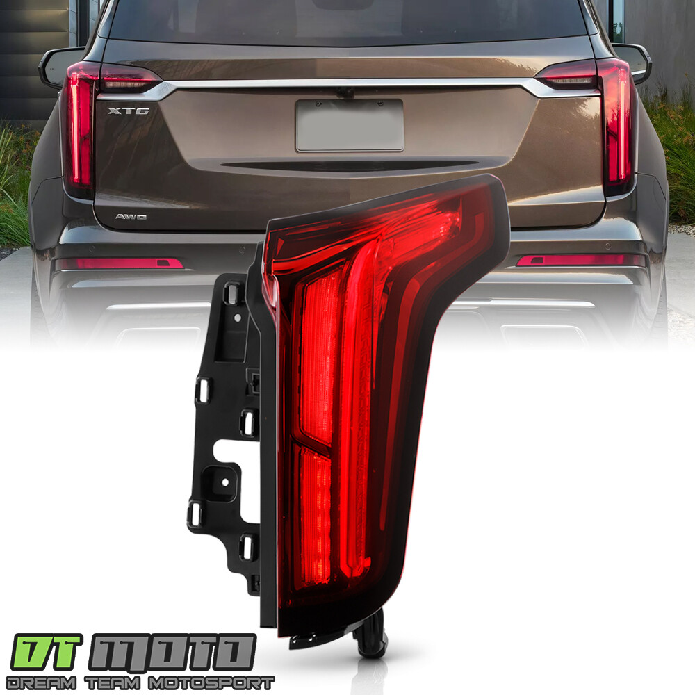 For 2020-2024 Cadillac XT6 Luxury|Premium Luxury LED Tail Light Outer Passenger