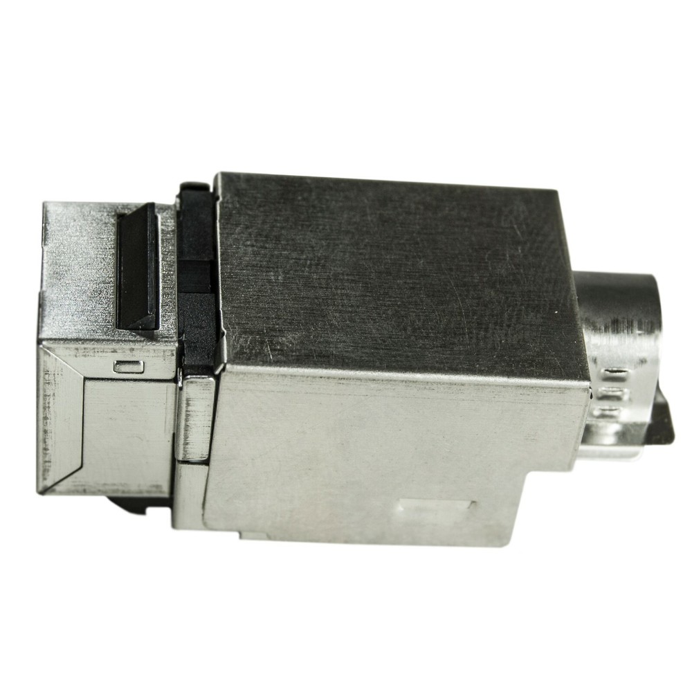 2 Pack Shielded CAT5e Keystone RJ45 Ethernet Network 110 Tool-Less Snap-In Jack