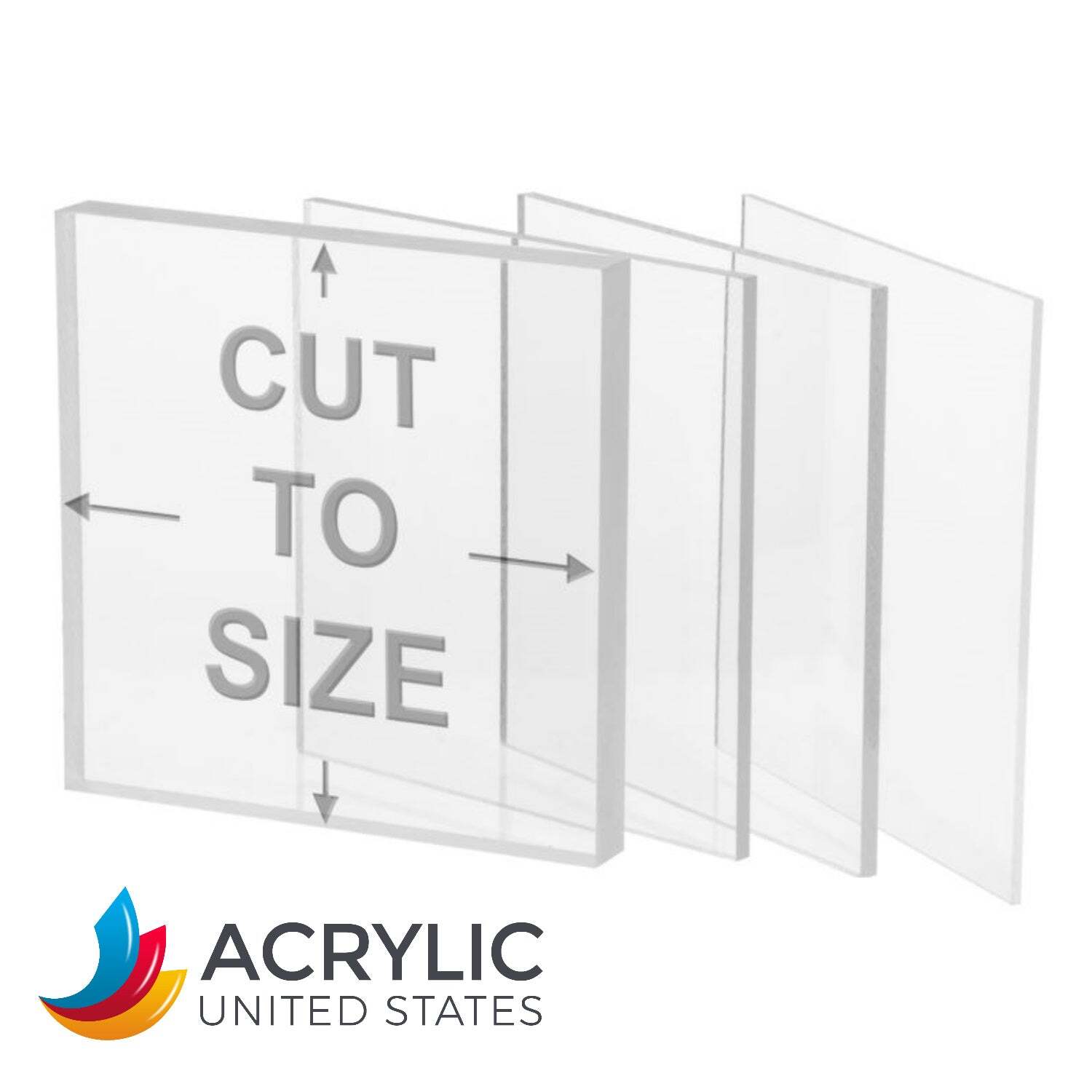 Acrylic Sheet 1/16-1/8"-1/4" Mirror #1248