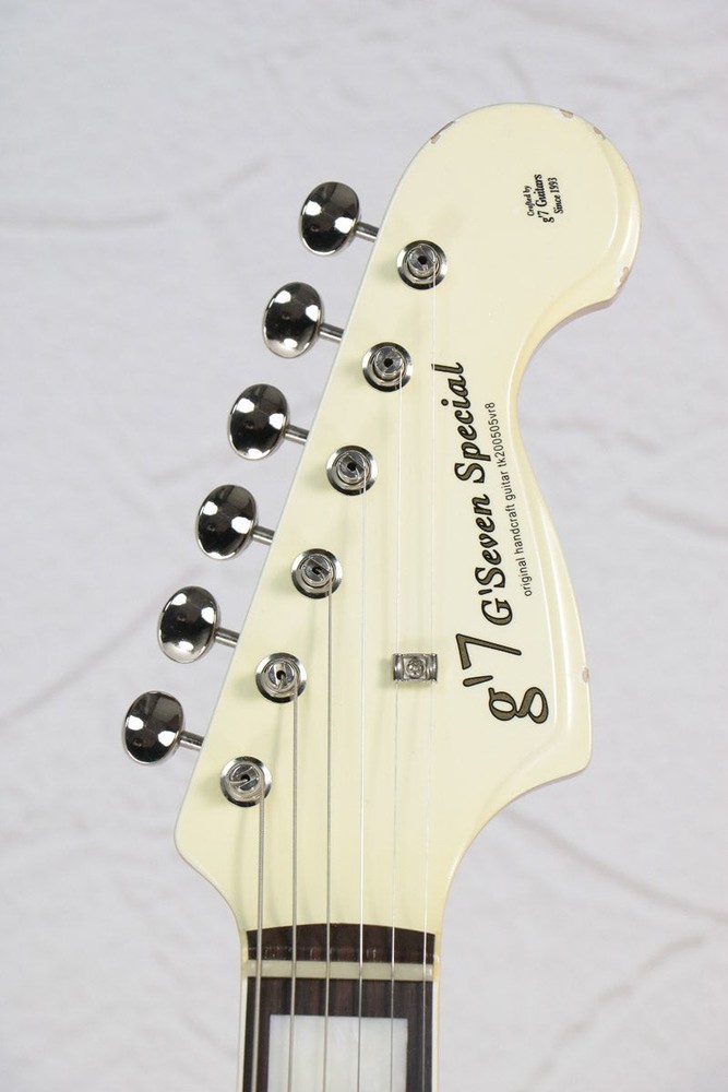 G7SPECIAL g7-JM Type-1 Machine Head Half Aged Olympic White