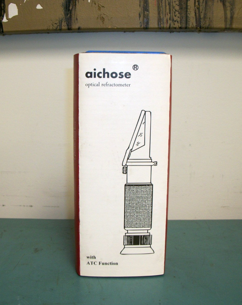 AICHOSE Optical Refractometer w/ATC Function & Case - NEW