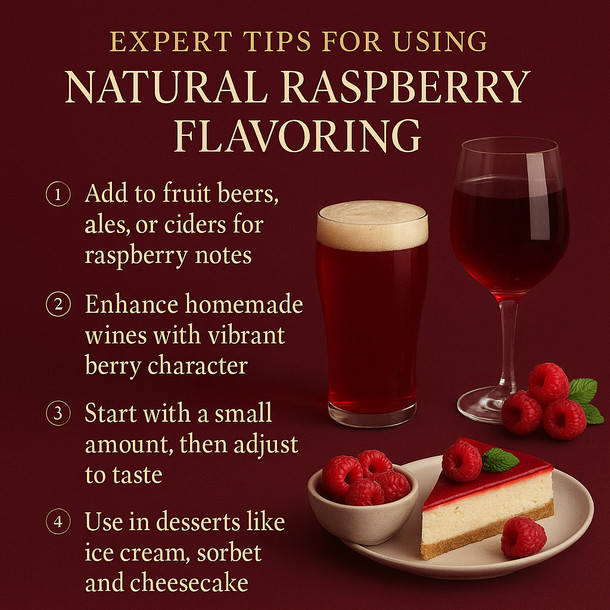 Brewers Best Natural Raspberry Flavoring 4 oz