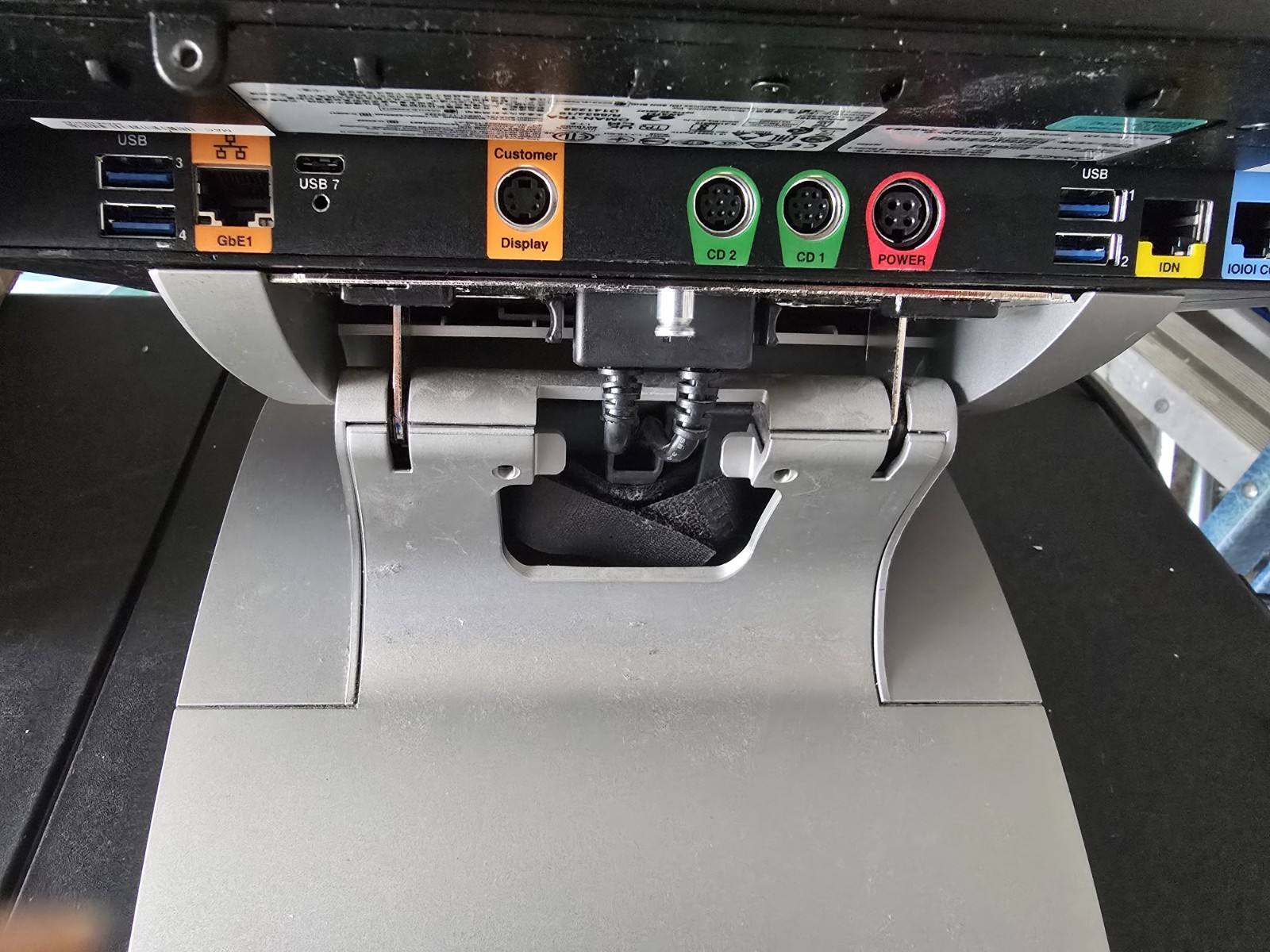 Oracle MICROS Workstation 625Es w/Base including both Micros PS & Epson PS