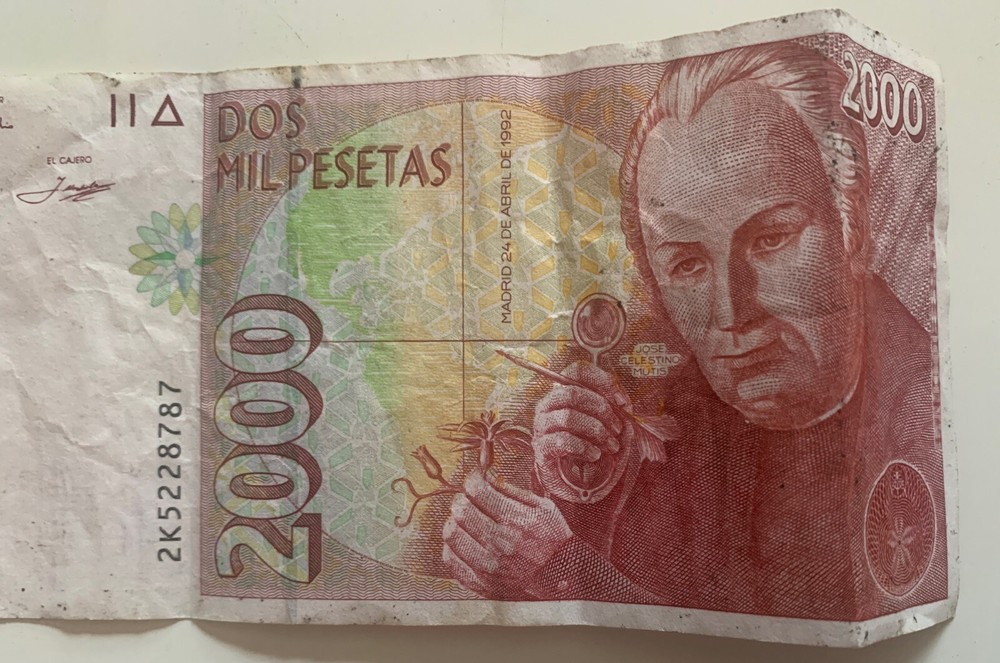 Spain 2000 Pesetas 1992