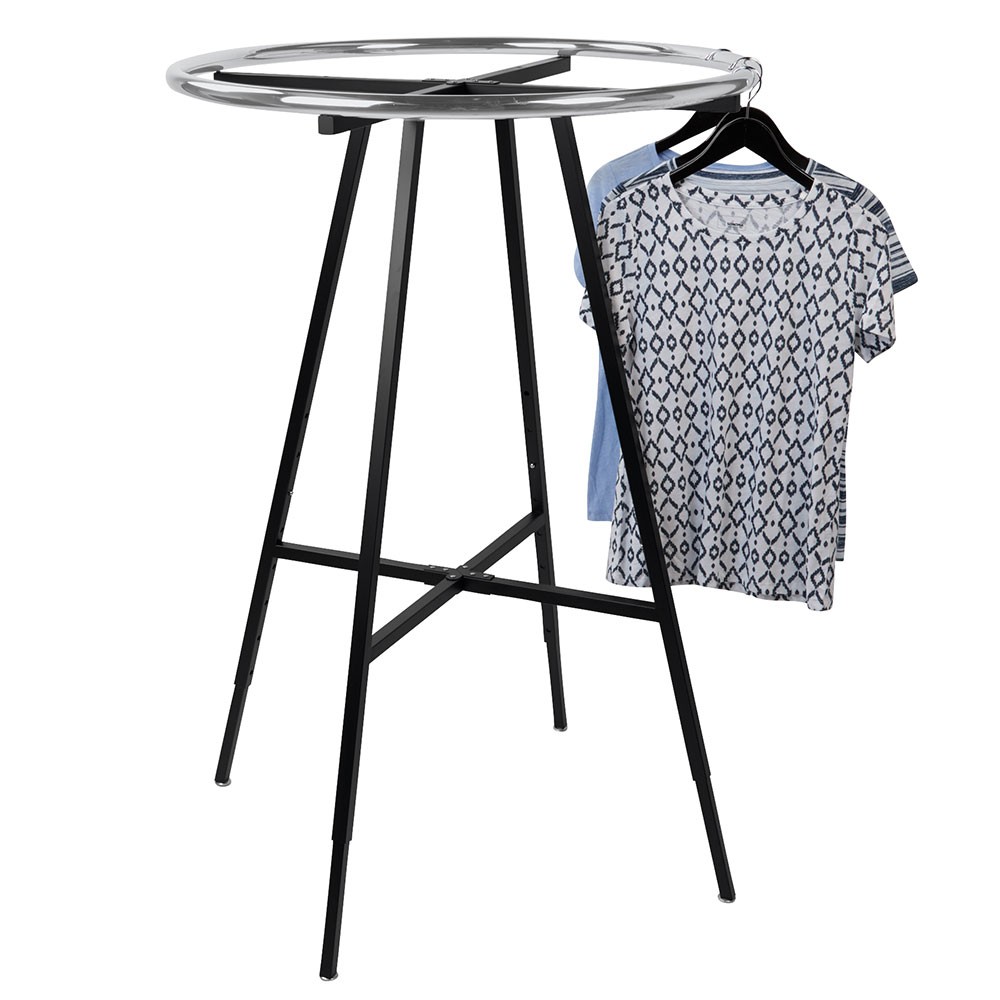 SSWBasics Black Round Rack KD