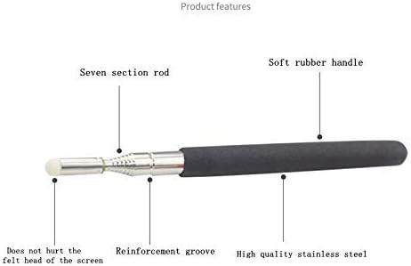 Telescopic Teachers Pointer,Teaching Pointer,Hand Pointer Extendable 2 PCS
