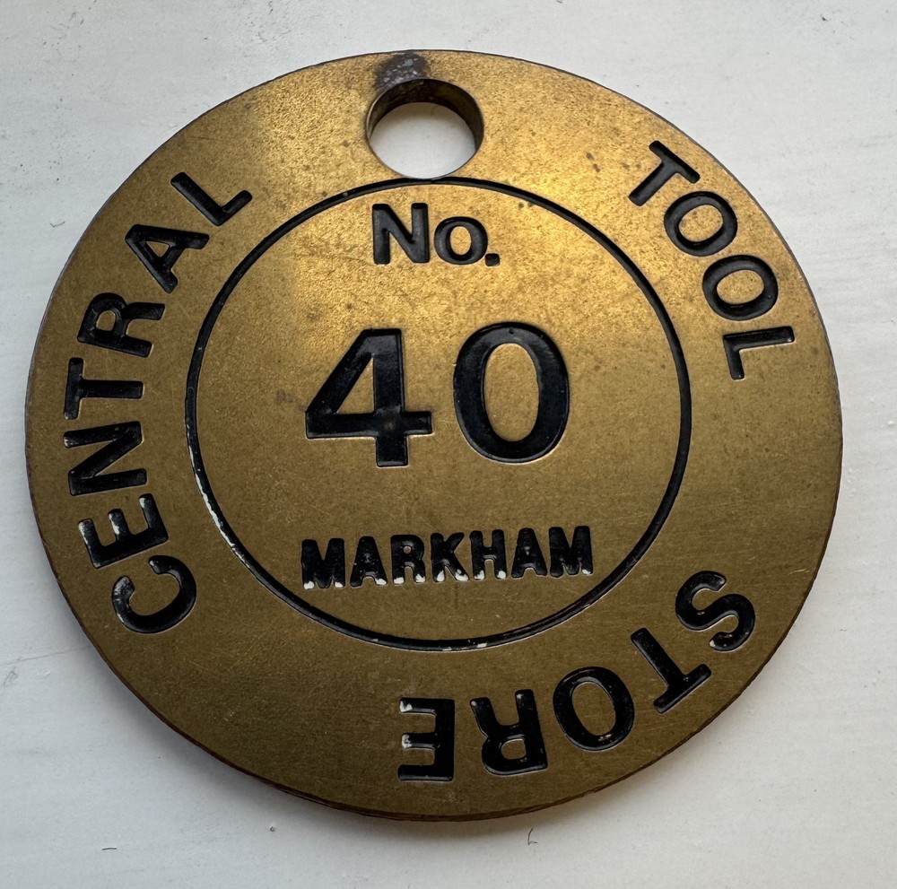 NCB Markham Colliery  - Derbyshire Tool Check