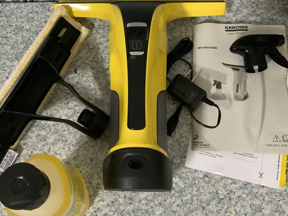 ⚡️Kärcher - WV 6 Plus - 2-in-1 Window Vacuum Squeegee ⚠️MISSING SPRAY BOTTLE⚠️