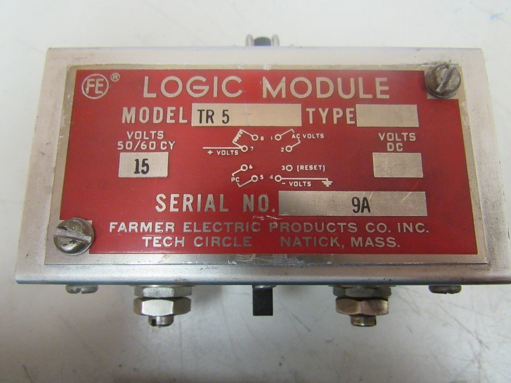 FARMER ELECTRIC LOGIC MODULE TR 5 TR5 15V