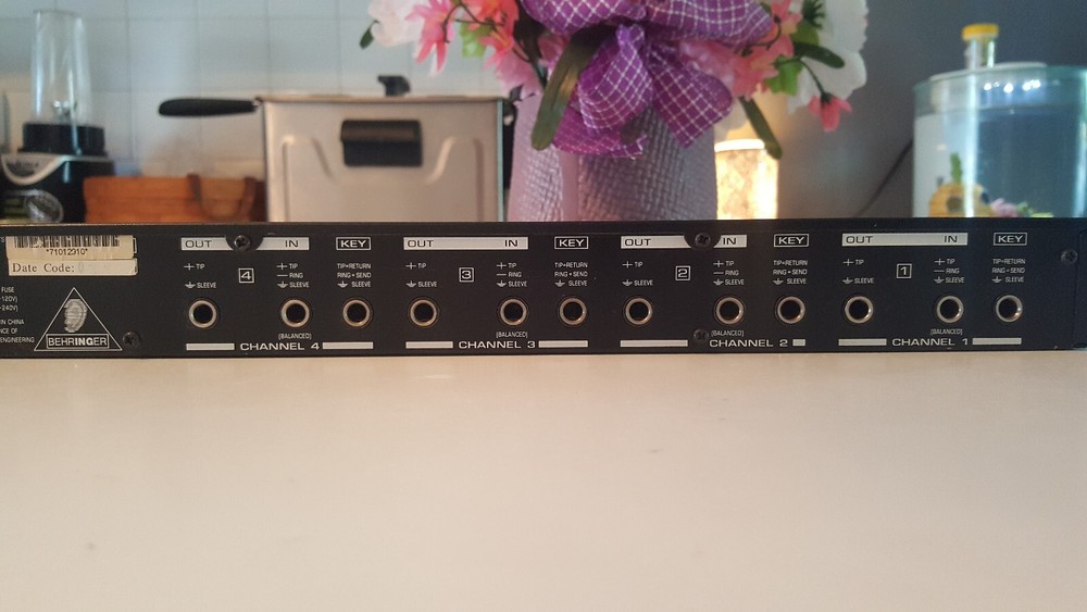 Behringer Multigate XR-1400 - 4 Channel Expander/Gate - Audio Interactive Quad