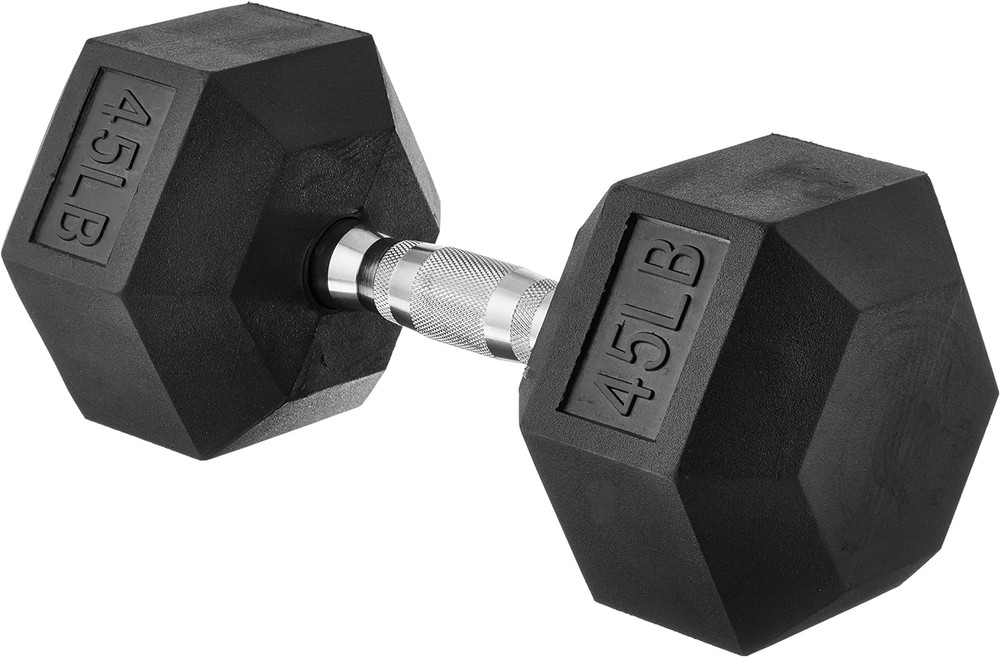 Rubber Hex Dumbbell Hand Weight