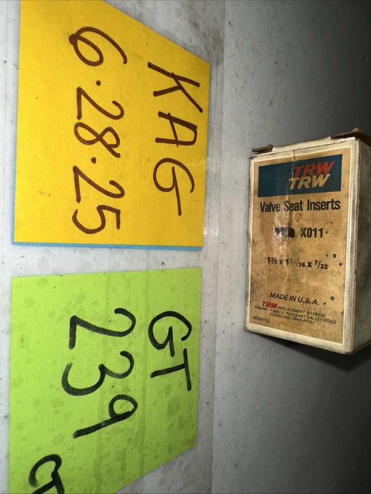 TRW Valve Seat Inserts K011