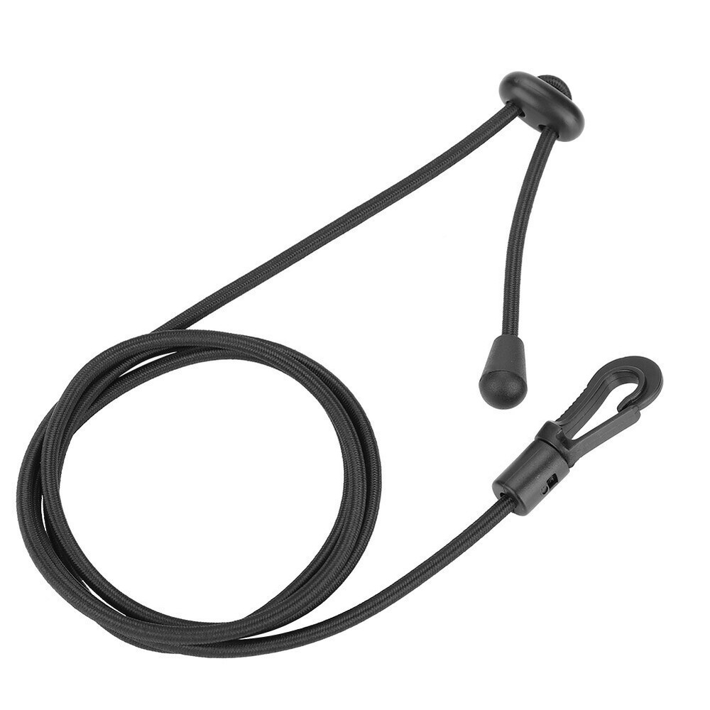 2PCS Durable Rubber String Elastic Boating Kayak Paddle Safety Rod Leash