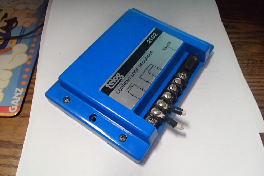 Telog Recorder, Model 2102-42 CURRENT LOOP RECORDER, WITH RS-232