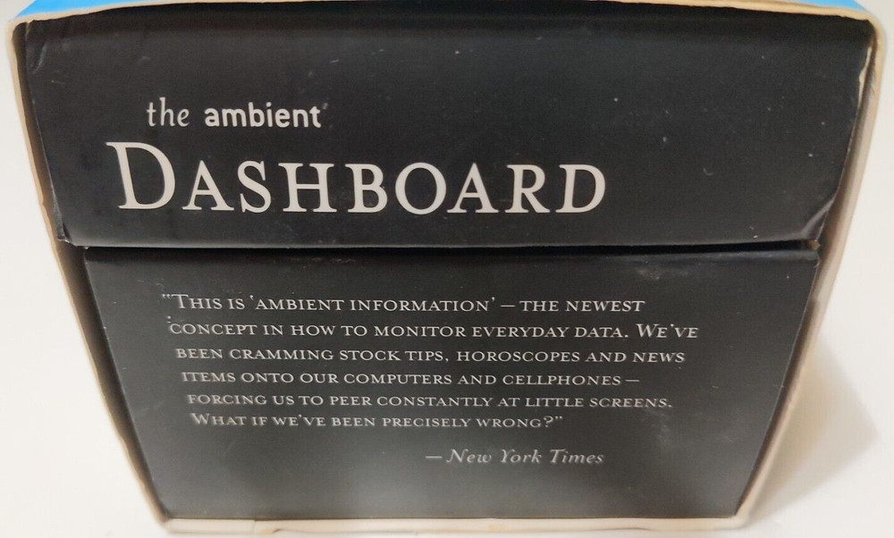 Office Dashboard Executive Desktop Ambient Devices 9732D