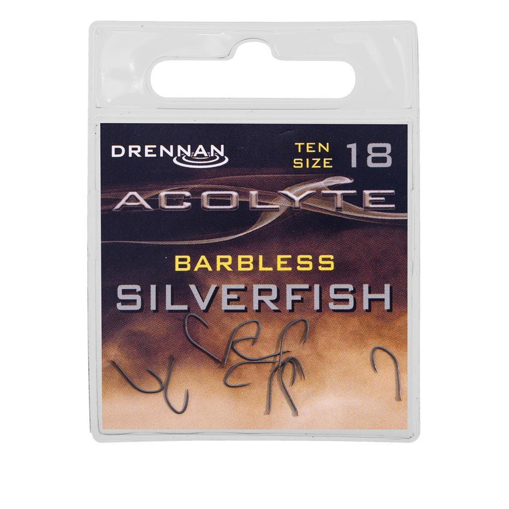 Drennan Acolyte Silverfish Barbless Hook